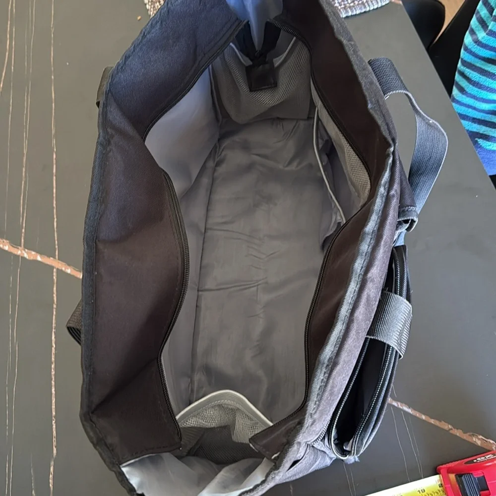Black Laptop Carryall Bag